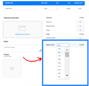 Creating An Invoice With Foreign Currencies Guide