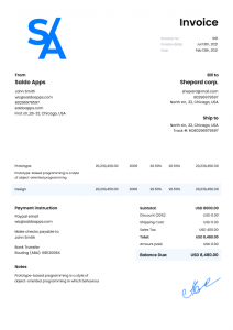 VAT Invoices